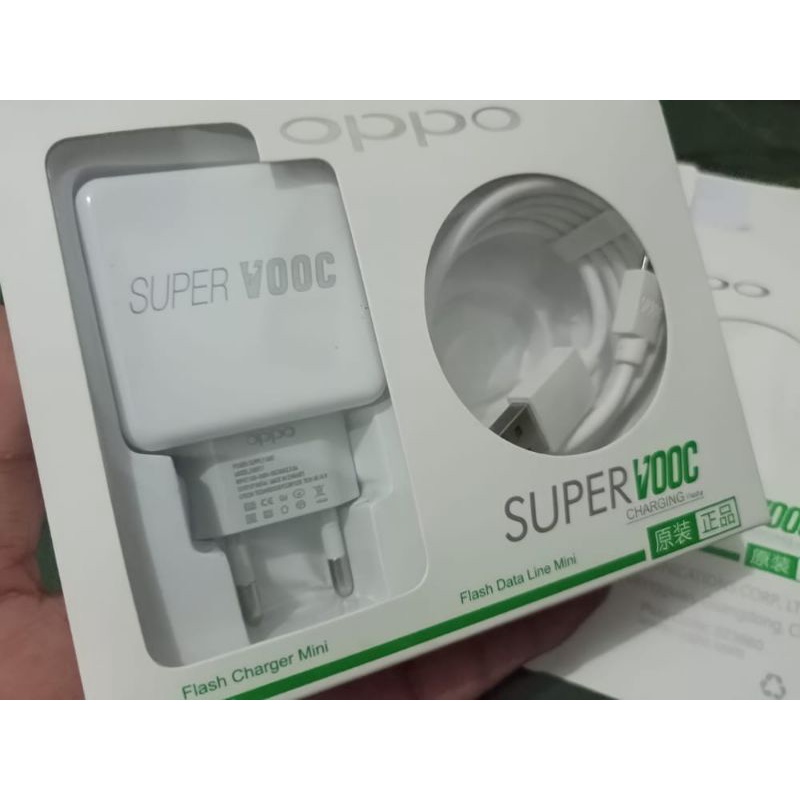 CHARGER VOOC VCA5JACH KABEL MICRO USB COMPATIBLE FOR OPPO F11 / OPPO F11 PRO