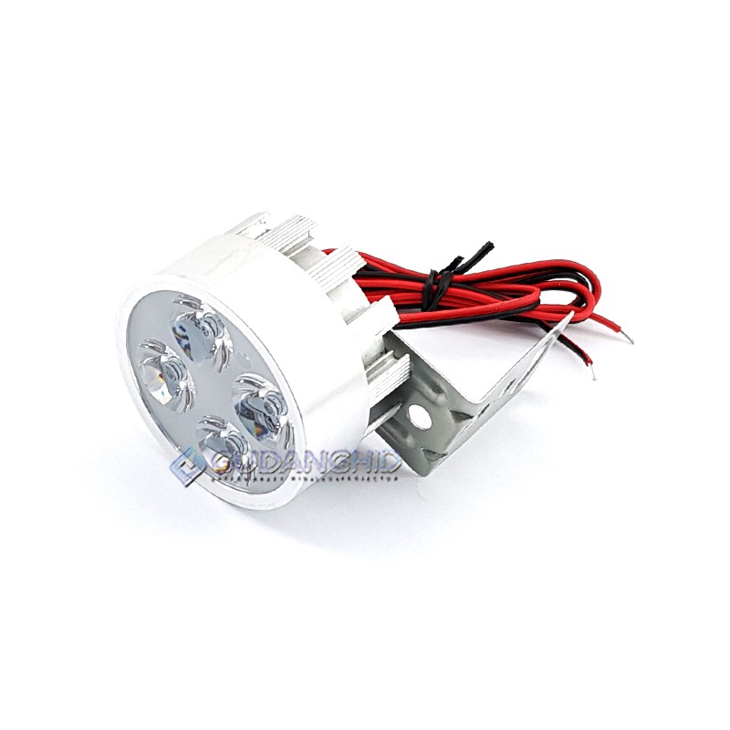 Lampu Tembak Sorot Led Spion Motor Lemari Etalase 4 Mata 12v 2w Murah Shopee Indonesia