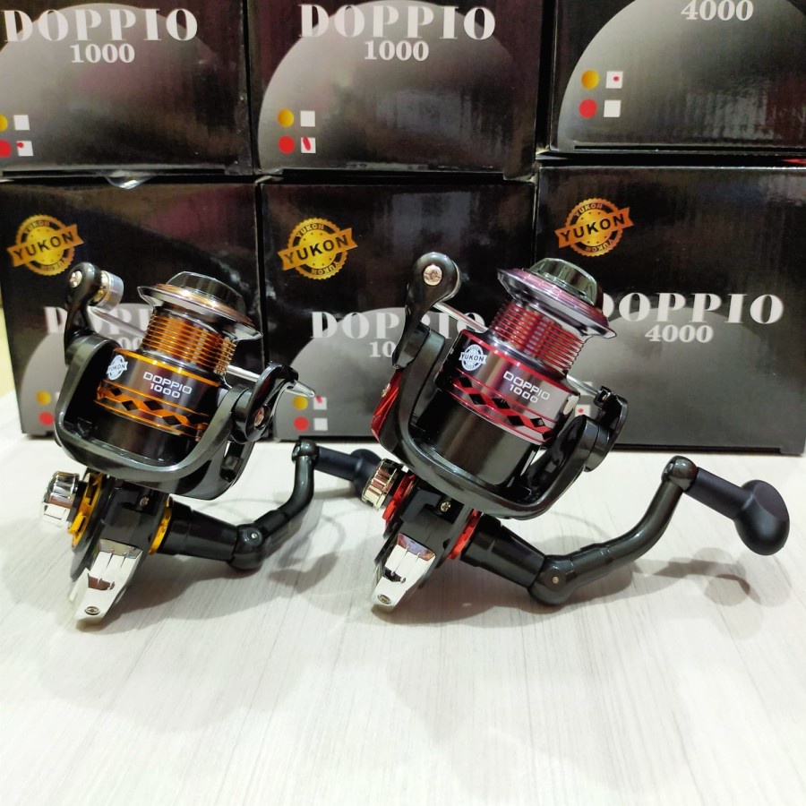 reel DOPPIO YUKON 1000 - 6000 (8 Ball Bearing Termurah)