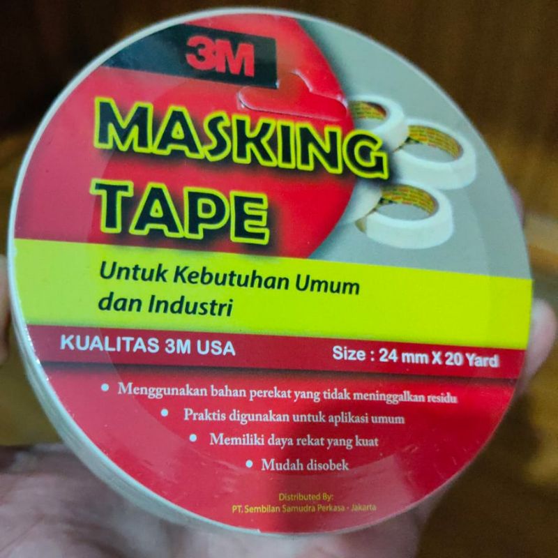 

M3 Masking Tape 24mm x 20yard
