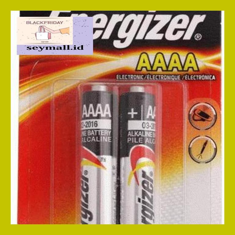 

Seygtnf Batre Alkaline Aaaa ( A4 ) Merk Energizer (1 Pack Isi 2 Batre ) S50Tjsey