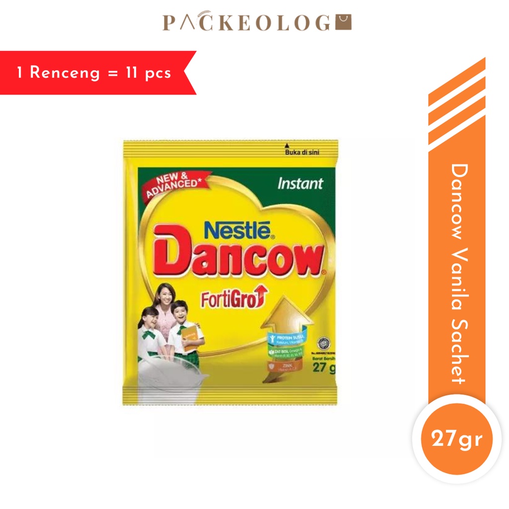 

Susu Dancow Vanilla Sachet Renceng Isi 10 sachet