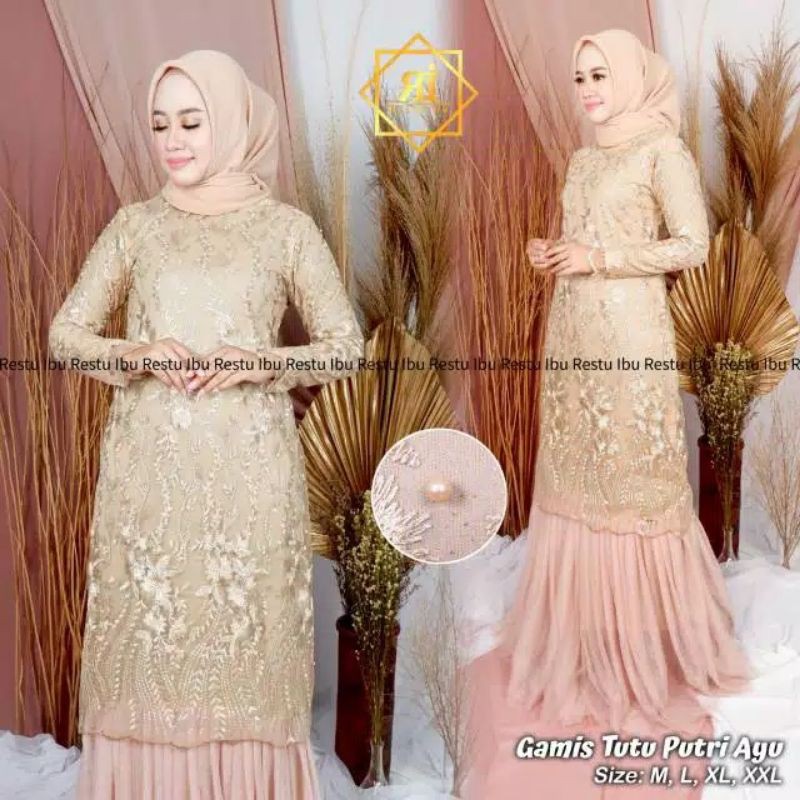 GAMIS TUTU PUTRI/GAMIS TULLE TUTU/GAMIS MODERN/GAMIS MURAH