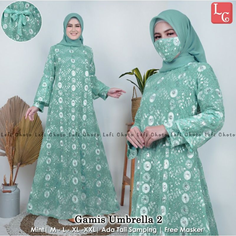 NEW !!! GAMIS PESTA &gt; KEBAYA MODERN - GAMIS UMBRELLA BY - LEFI CHOTO