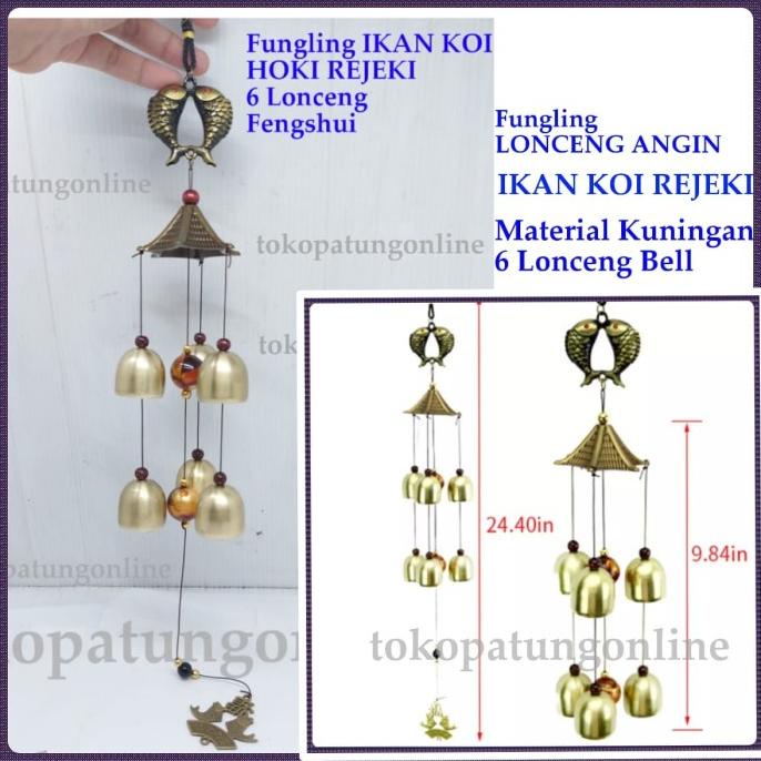 

Promo Awal tahun Fungling Lonceng Angin Pagoda Ikan Rejeki Fengshui Promo Awal tahun
