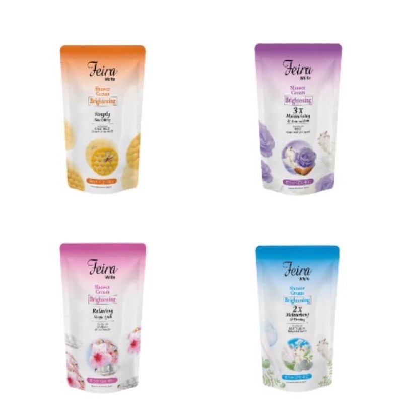 feira white shower cream 450ml