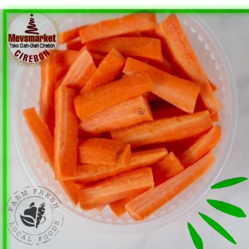 

Mevsmarketcirebon Wortel / Carrot Batons 240 gram *BISA INSTANT DELIVERY*