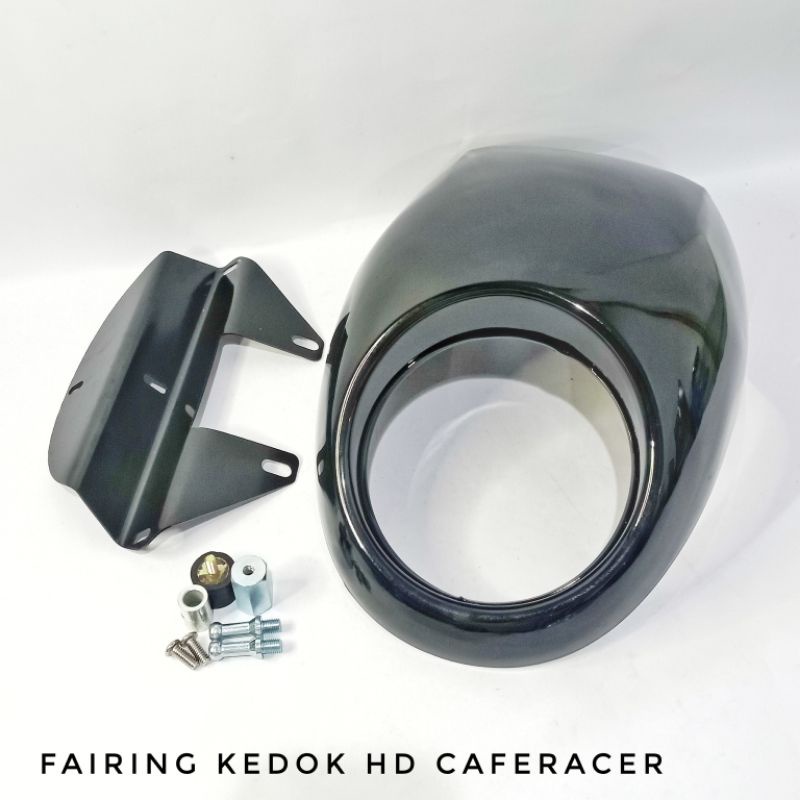 FAIRING KEDOK HD MODEL CAFEERACER SET PANGKON DAN BAUT KUALITAS IMPORT