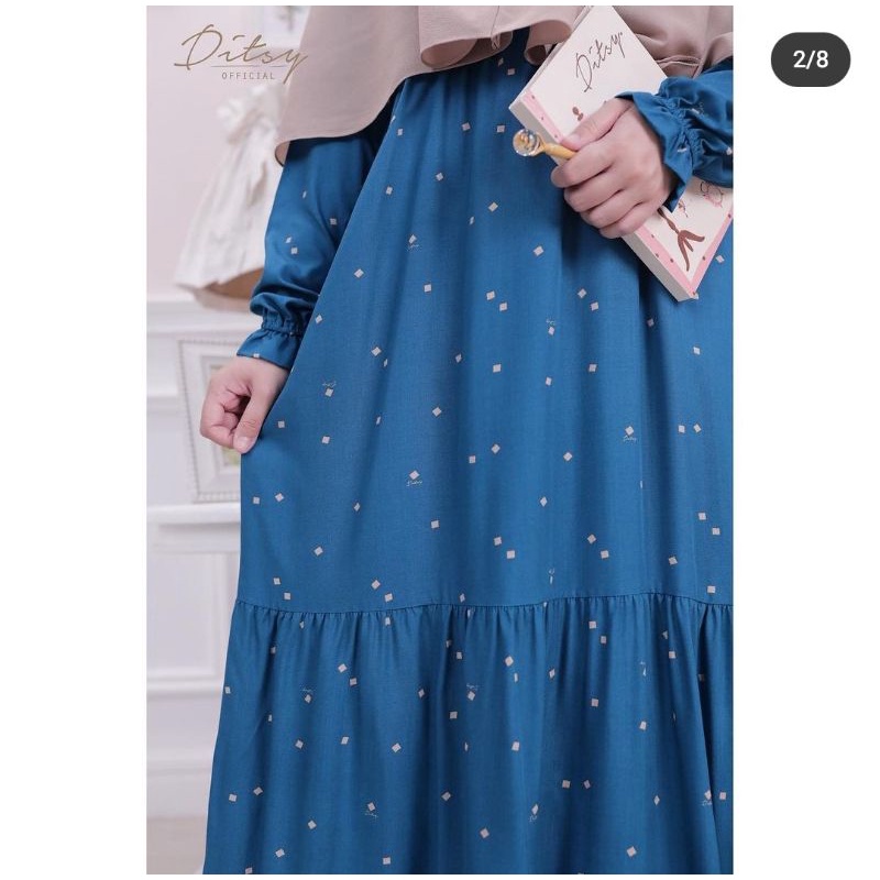 SCATOLLA PRUSSIAN NIGHTGROWN BY DITSY UKURAN XL