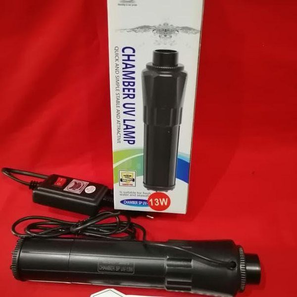 Lampu UV Chamber Sakkai Pro 13watt penghilang lumut Akuarium