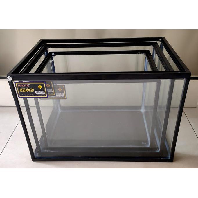 AQUARIUM NIKITA / GLASS WATER TANK / AQUARIUM TRISET (GOJEK/GRAB/SHOPEE INSTAN/SAMDAY ONLY)