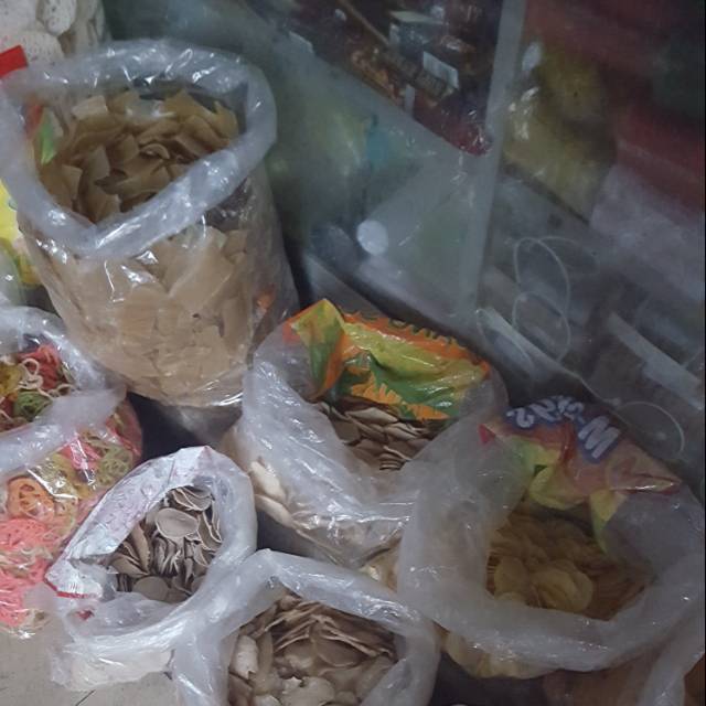 

Kerupuk keler terasi