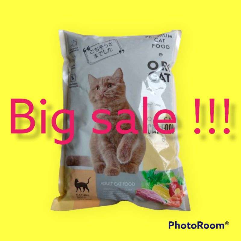 ORI cat cat food 1Kg murah meriah