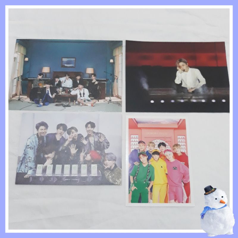 [READY STOCK - READ DESC] POSTCARD DVD BLURAY GIFT WEVERSE BTS