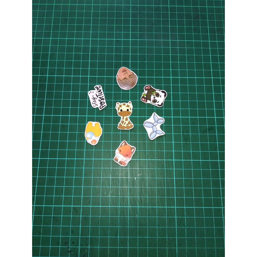 [102 pc STICKER] [50 pc STIKER] RANDOM | STICKER GLOSSY AESTHETIC | STICKER TUMBLR | STIKER HP | STIKER LAPTOP | STIKER LUCU-8
