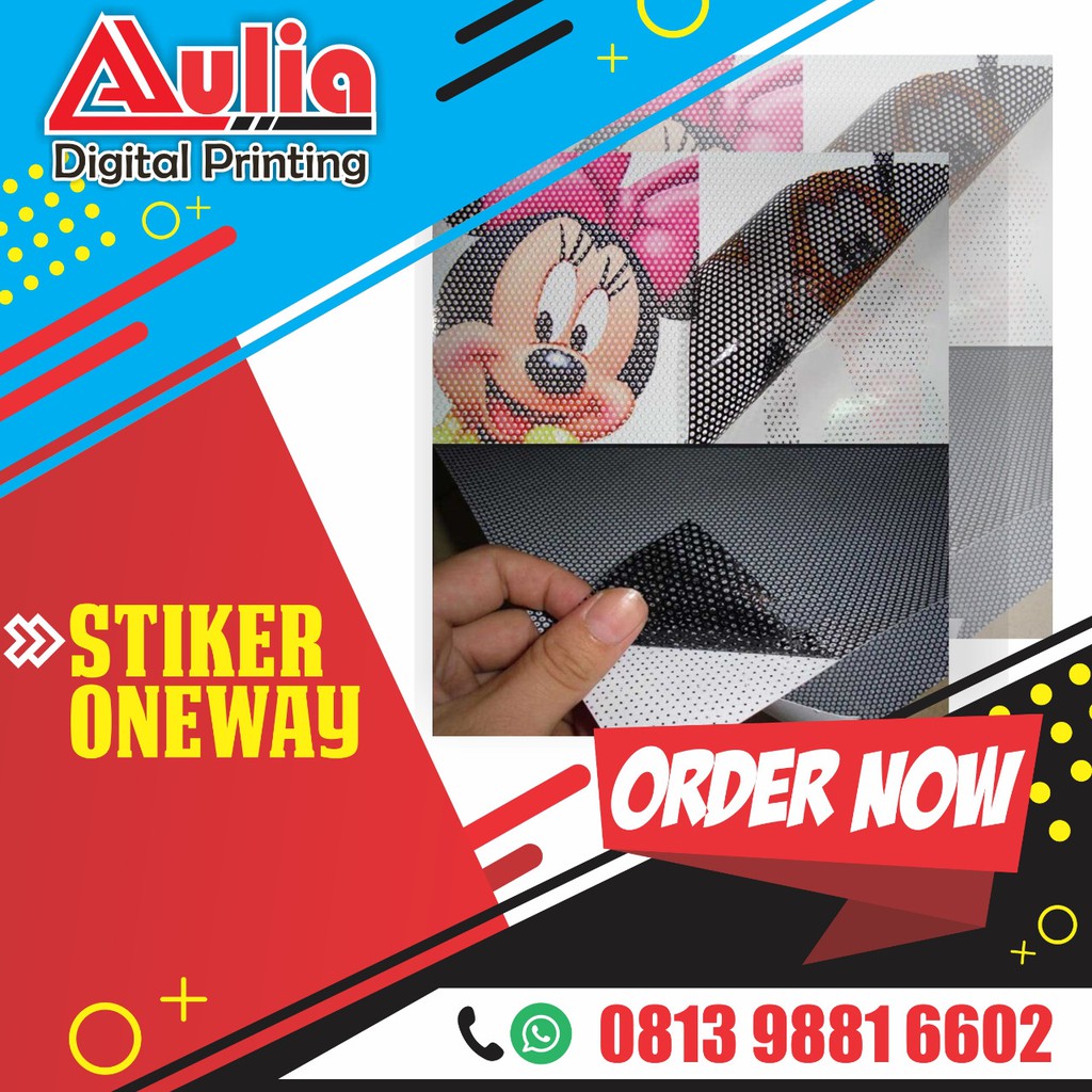 

Stiker Oneway Permeter