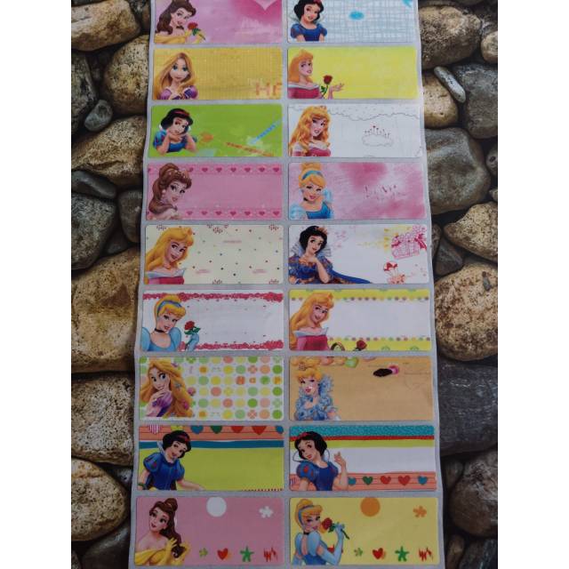 

Label nama waterproof SWEET XL