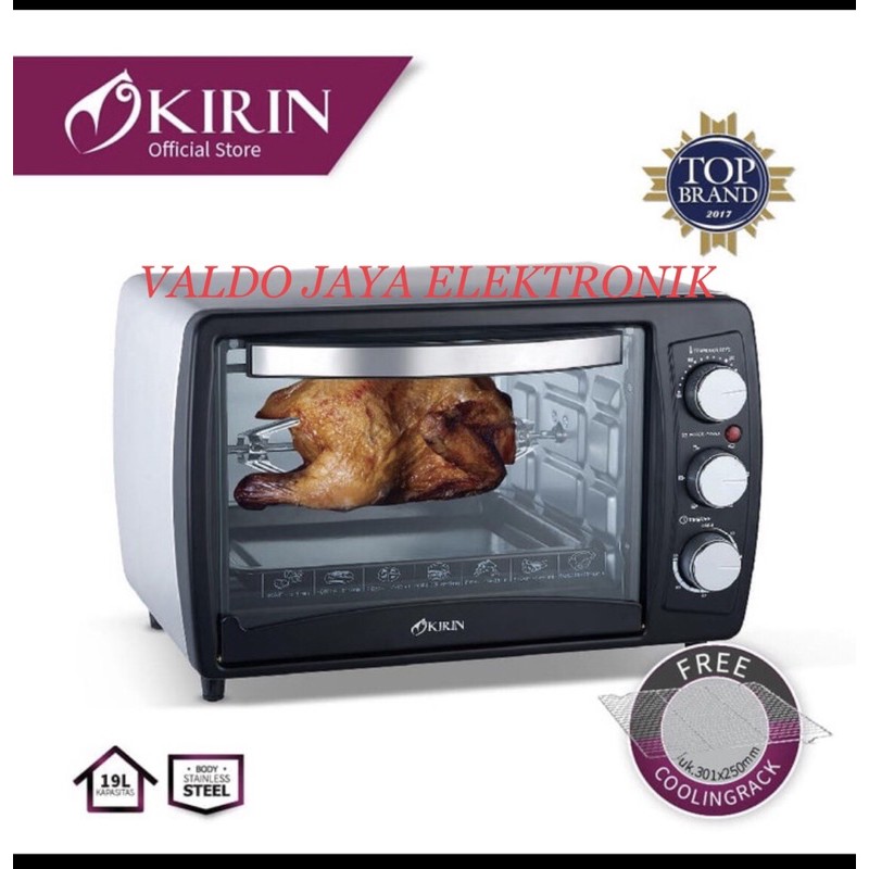 Oven KIRIN KBO-190RA 19 liter KBO 190 Ra