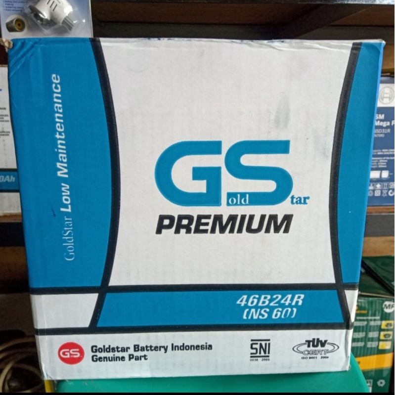 aki batere mobil avanza rush xenia terios espass Gold Star NS60 GS Premium NS60 GS NS 60