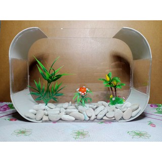 aquarium akrilic pvc mini unik | Shopee Indonesia