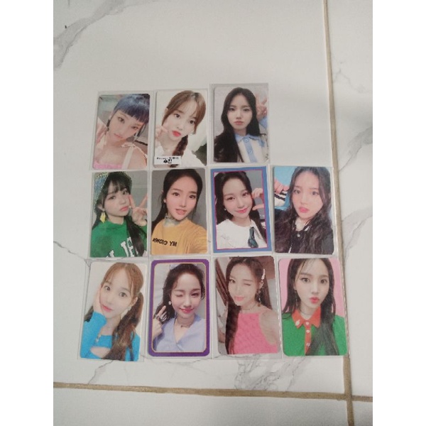PHOTOCARD WEEEKLY OFFICIAL JIHAN SOEUN SOOJIN ZOA