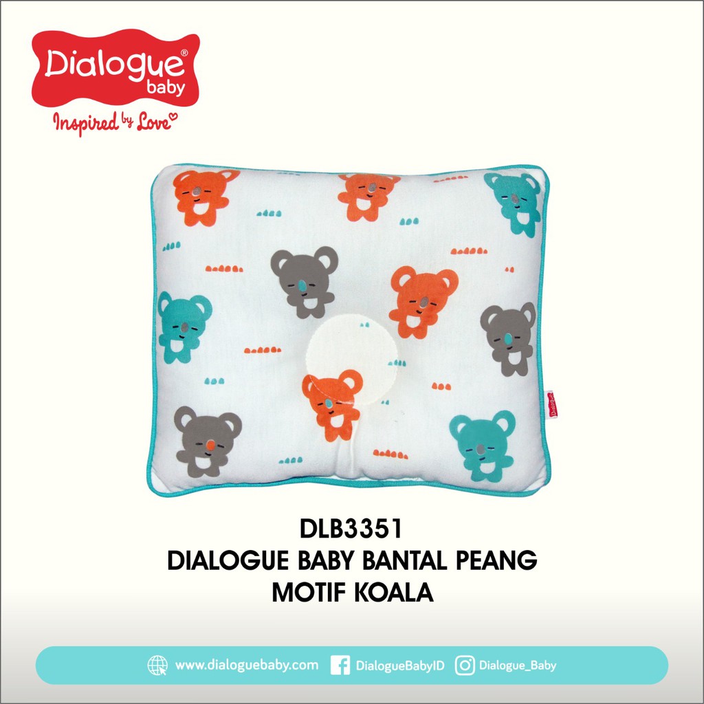 Bantal Bayi Peang Karakter Animal Lucu Dialogue Baby-Koala