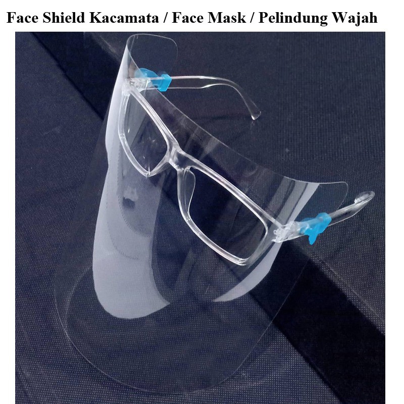 kacamata Faceshield kacamata /Dental Facemask/Pelindung Wajah APD/Face Shield Buka Tutup/ Face Shield Nagita