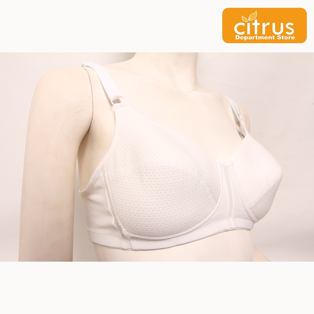 Wacoal Bra Sport Non Wire IB 1013 Wanita Warna Hitam,Putih,Pink&Cream