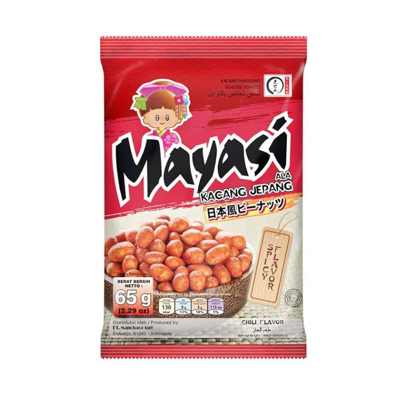 

MAYASI KACANG JEPANG SPICY 65G