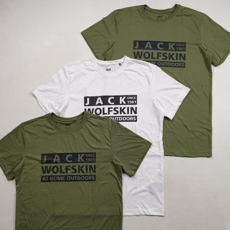 kaos jack wolfskin outdoor original
