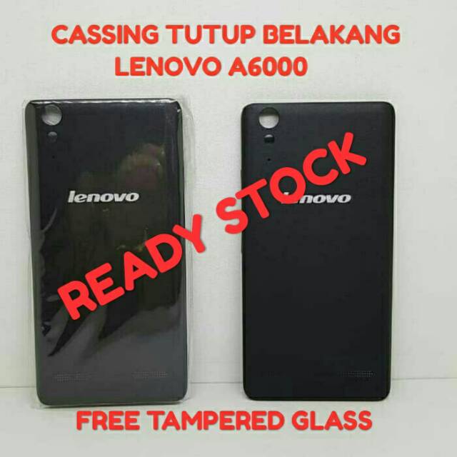 Promo Cassing Tutup Belakang Original Lenovo A6000 Gratis Tampered Glass