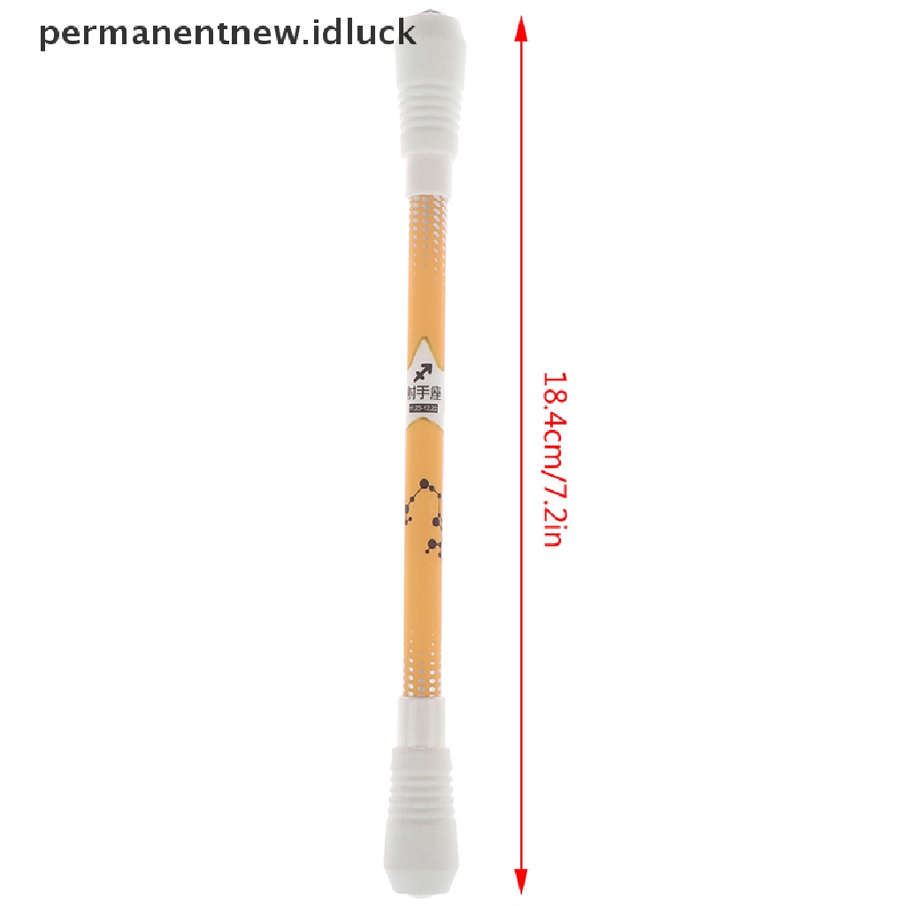 (luckypermanentnew) Pulpen Putar 0.5 Anti slip Permukaan Halus