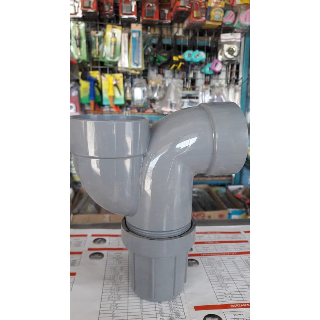 P Trap 2" Rucika D / PVC V Trap 2" / P Trap PVC 2" Rucika D