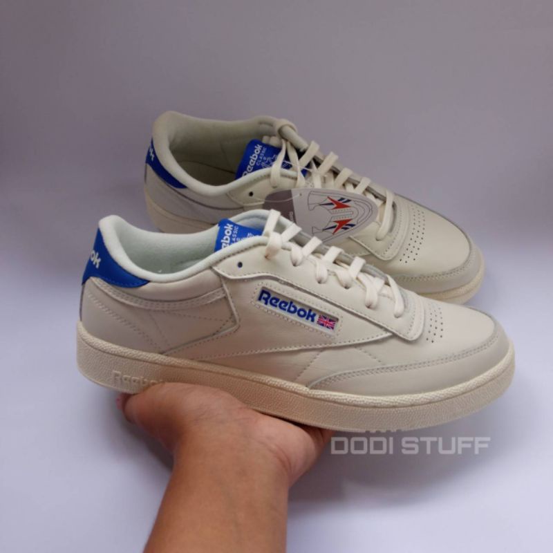 REEBOK CLUB C 85 MU CHALK HUMBLU RADRED ORIGINAL