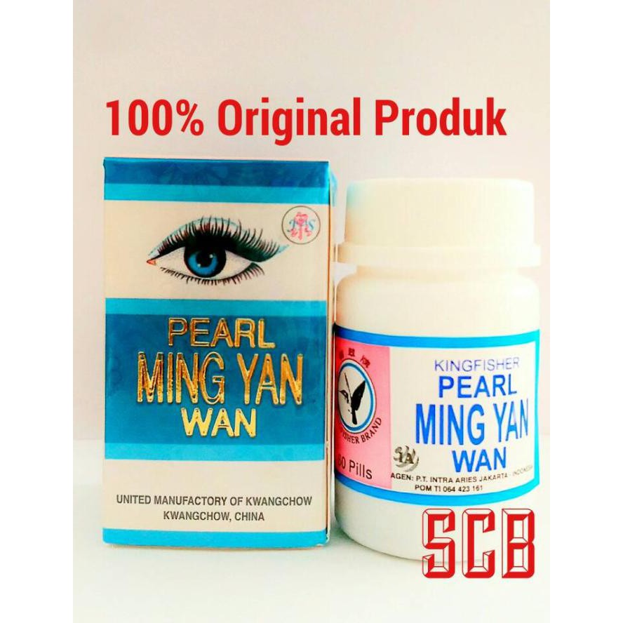 Pearl Ming Yan Wan ~ Obat Mata minus , vitamin mata , sakit mata