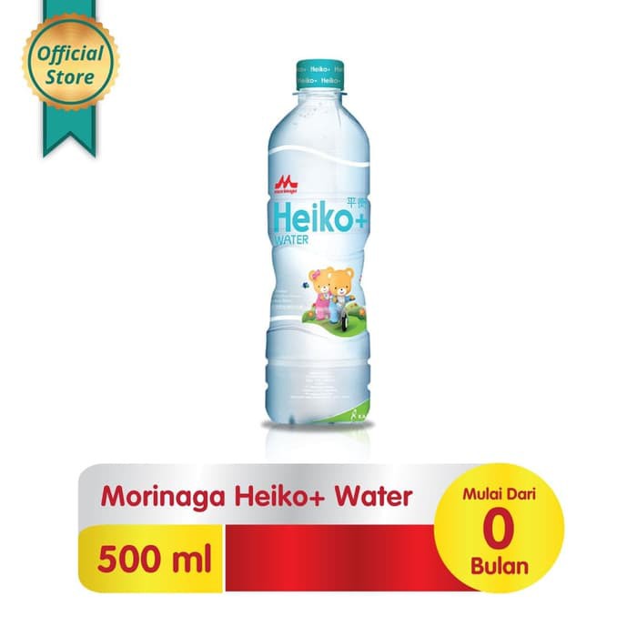 MORINAGA HEIKO+ WATER 500ML