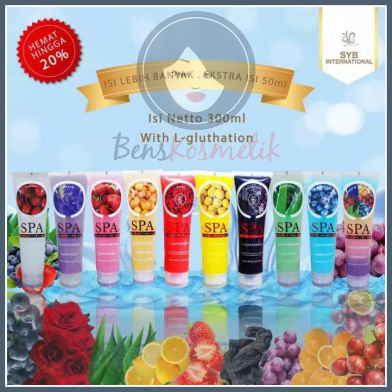 SPA GEL NEW BY SYB EXOFLATING GLUTATHION