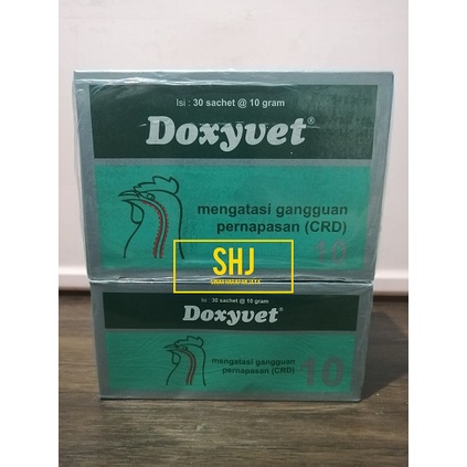 DOXYVET 10 GR HARGA PER 30 SACHET (ANTIBIOTIK UNTUK INFEKSI SALURAN PERNAFASAN)