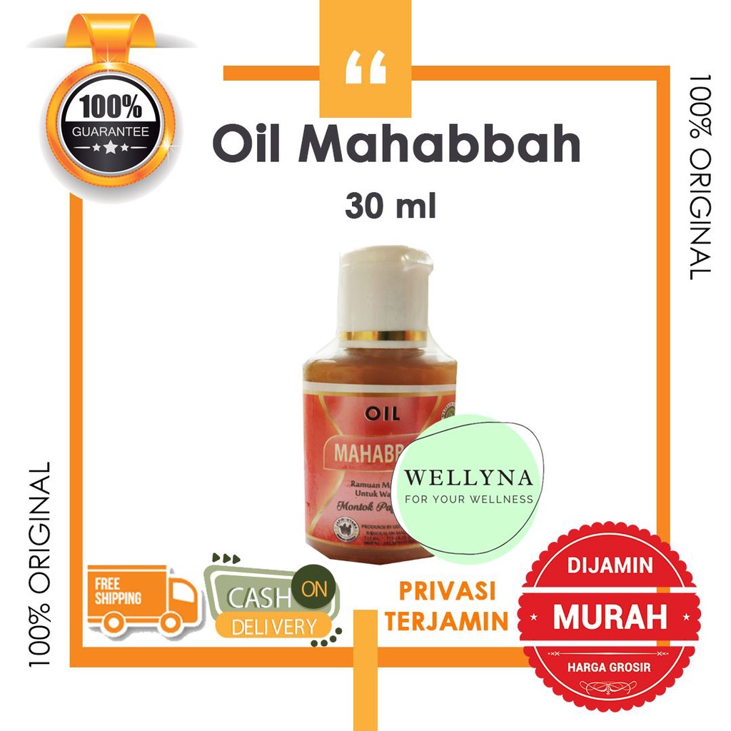 Minyak Pembesar Payudara Oil Mahabbah Galian Montok Pengencang Jamu Ramuan Madura Asli Aman Permanen