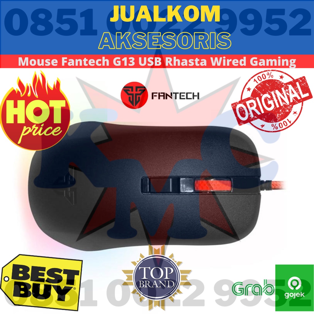 Mouse Fantech G13 USB Rhasta Wired Gaming