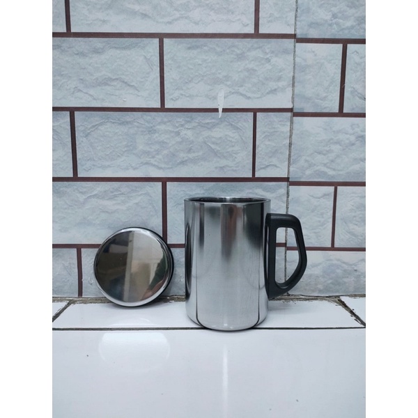 MUG Termos kopi stainless 500ml King Balance multifungsi Stainless