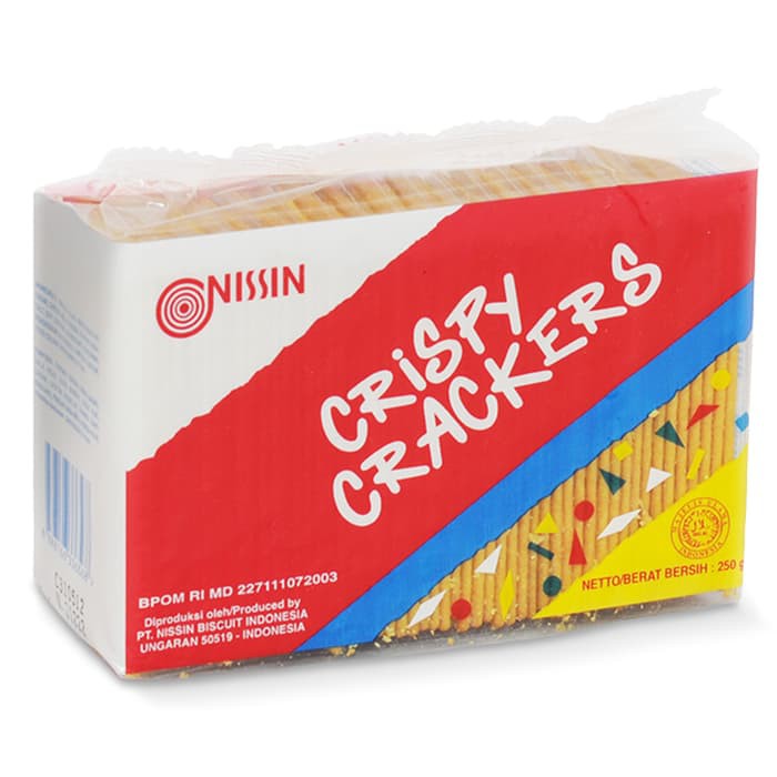 

Nissin Crispy Crackers 225Gram / Nissin biskuit asin / crackers