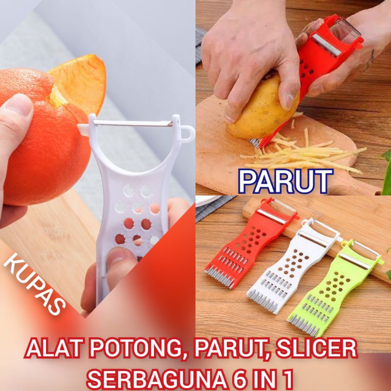 PARUTAN ALAT PEMOTONG SAYURAN PISAU PENGUPAS KUPAS KULIT BUAH PEELER