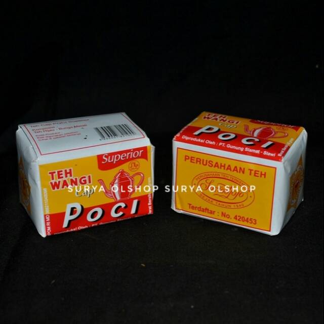 

Teh cap Poci Kuning 40 Gram / Teh Tegal / Teh Melati