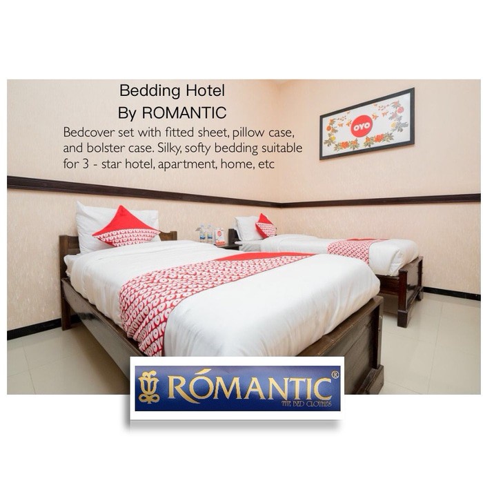 Bedding set I Duvet set by ROMANTIC standard HOTEL OYO GRATIS KONSUL