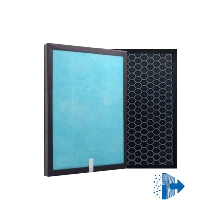 Filter HEPA Carbon Active Replacement Air Purifier PRO - MEVAL
