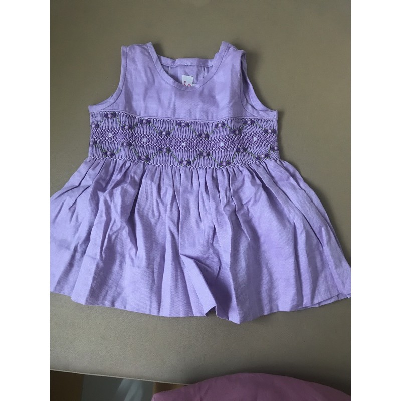 smocked dress baby NEW