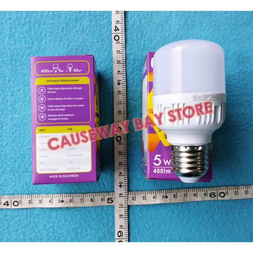 LAMPU LED 5 WATT OPTIMA