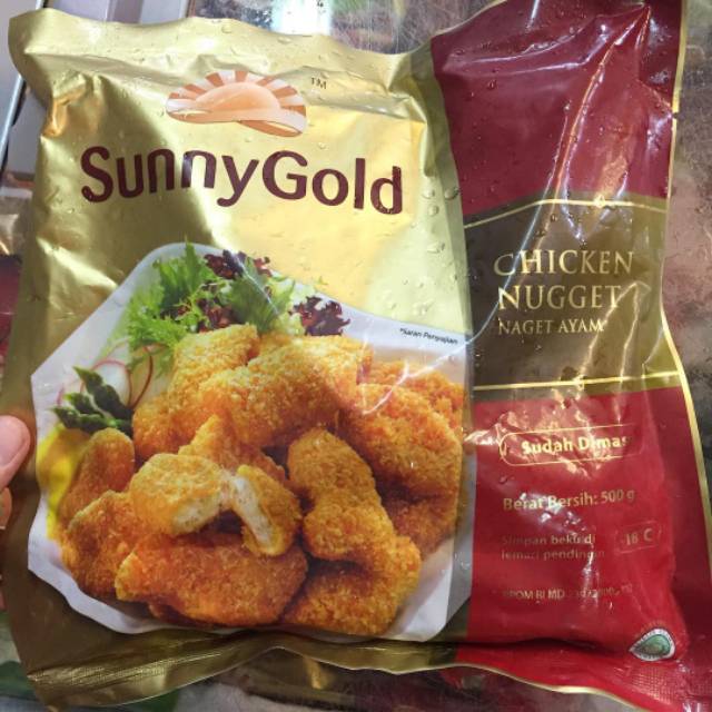 

Sunny gold chicken nugget premium 500gr