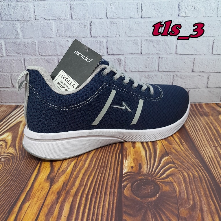 Sepatu Sneaker Wanita Ando Ivolla 37-40 Sepatu Kets Cewek Terbaru